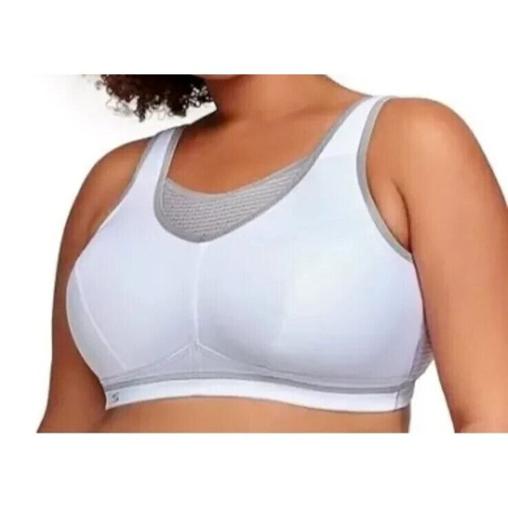 Glamorise sport 1067 Women's No-Bounce Camisole Elite Sports Bra Size 46C - Picture 1 of 10